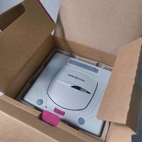 SEGA Saturn Console HST-0014 Grey System Complete Boxed Mint Condition Used