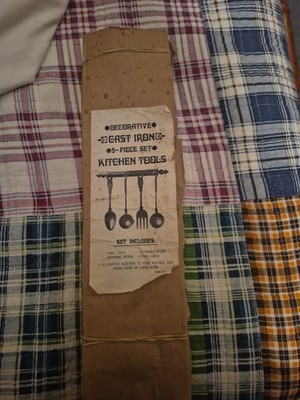 Decorative Cast Iron Kitchen Tools