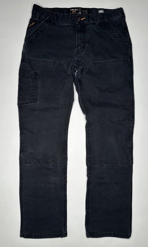 Ariat Rebar M4 Double Front Made Tough Arbeitshose schwarz | 33 x 33*