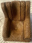 Vintage Syroco Single Couch Style Chair Figural Pipe Holder  3” x 3.35” x  3” — photo 8