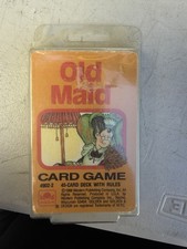 Vintage 1988 Sealed Golden Old Maid Cards 4902-2 45 Deck With Rules SEALED