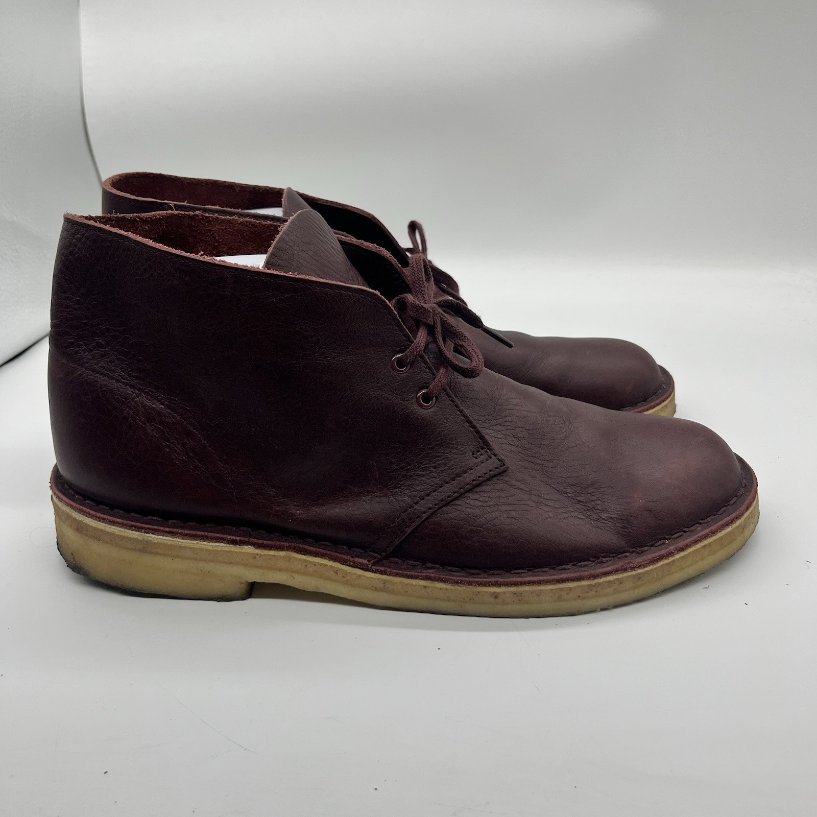 's Desert Boot 9.5 M Burgundy Tumbled Leather 26125547