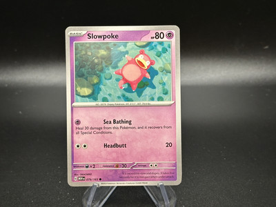 Slowpoke - 79/165 Scarlet & Violet 151 - Pokémon TCG | eBay