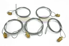 1/4" Air Compressor Tank Moisture Pull Drain Brass Valve 5pk Lot USA Made