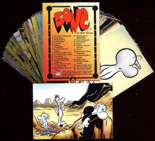 BONE Series 1 - Jeff Smith Comic Art 90 Card Set - Comic Images