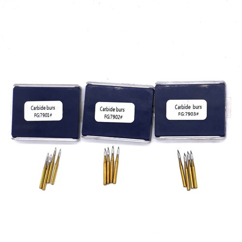 Dental Tungsten carbide trimming & finishing burs FG 7903 10PCS - Picture 4 of 6