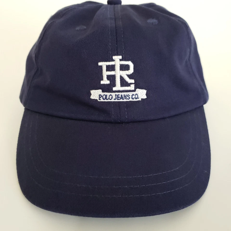 Ralph Lauren Polo Jeans Sombrero Niños Gorra de Béisbol Ajustable Azul Bordado Juvenil Foto 2 de 4
