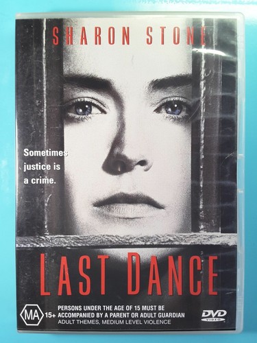 Last Dance DVD Sharon Stone Movie 1996 Prison Drama Death Row Film RARE AUS R4 - Picture 3 of 8