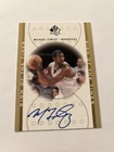 2000-01 SP Authentic Sign of the Times #MF Michael Finley Auto