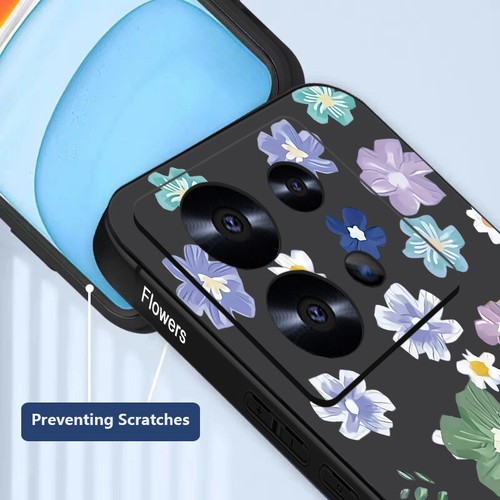 Funda Flor Para Xiaomi Poco X6 F6 13T Redmi Note 13 12 11 Pro Cubierta Antigolpes - Imagen 5 de 20
