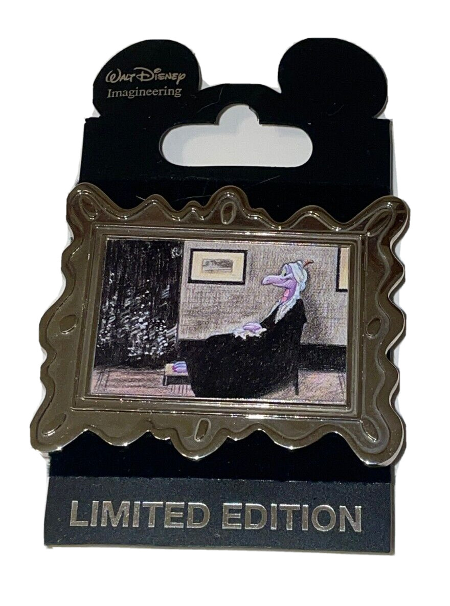 Disney Figment Portrait Frame Art WDI LE 300 HTF Rare MOC Pin