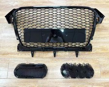 Black Rs4 Style Grill Grille Fit For Audi A4 Allroad Only 2013 13 14 15 16