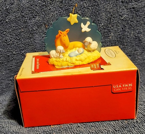 2002 "Jesus und Freunde Punze Andenken Ornament mit Box  - Bild 1 von 3