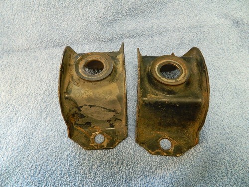 1962-63-64 FORD FAIRLANE MERCURY METEOR SHOCK BRACKETS/TOPS *NICE SURVIVORS* 65? - Picture 4 of 17