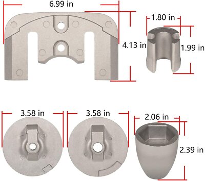 Mercury Anode Kit Bravo Iii  2004 To Present MK TA KITBRAVOIII 04