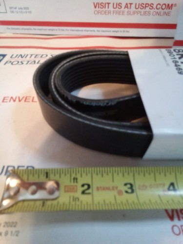 Acdelco 8K776 Serpentine Belt - 1.12" X 78.00" - 8 Ribs New , A2 - Picture 5 of 8