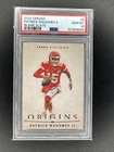 2024 PANINI ORIGINS FOOTBALL - PATRICK MAHOMES BLANK SLATE SSP  PSA 10 SB MVP?