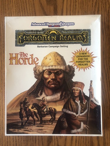 THE HORDE 1990 Forgotten Realms Campaign Setting Dungeons & Dragons NEAR MINT!! - Bild 1 von 12