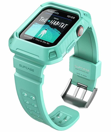 SUPCASE Apple Watch 5 / 4 44/40mm Case Cover+Strap Band OR TPU Screen Protector - Bild 30 von 63