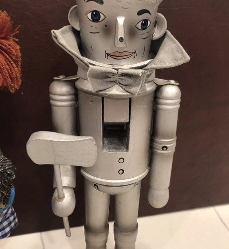 Wizard Of OZ NUTCRACKER 14” KURT ADLER Dorothy Scarecrow Tin man (3) With Boxes - Picture 15 of 24