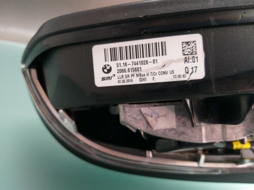 Original BMW i3 Aussenspiegel Seitenspiegel 7441026 Beheizt US - Picture 6 of 8