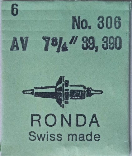 Nos New 6 Pcs Av 39 390 Ronda 306 Axle balance Balance Staff Asse