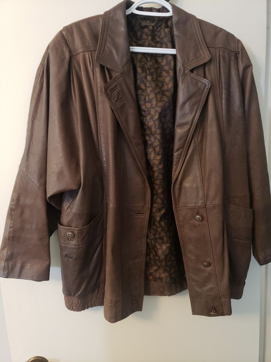 Vintage Echtes Leder - Brown Leather Jacket Size 38 | eBay Vintage Echtes Leder - Brown Leather Jacket Size 38 | eBay