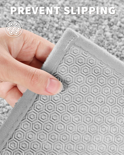 Bathroom Rugs Mat, Extra Soft Comfortable Bath Rugs, Non-Slip, Water Absorbent a - Picture 5 of 5