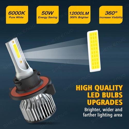 Para Jeep Gladiator 2020-2024 4 piezas Faros LED haz alto/bajo + Kit de faros antiniebla - Imagen 3 de 20