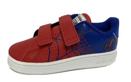 Adidas Advantage I Marvel Spider-Man youth Little kid Red Blue White Shoe  Sz 5k | eBay