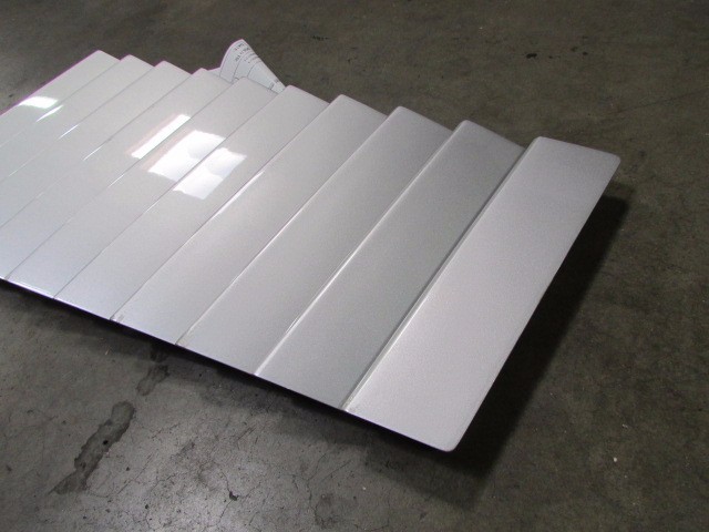 Lamborghini Gallardo, LH, Left Lid Gate Louver Moulding, Used, P/N 400853625