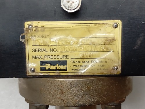 Attuatore Rotativo Idraulico Parker HTR1-8-090-XX19K-A118 3000PSI - Picture 5 of 17