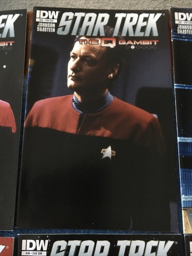 Lot Of 6 Star Trek The Q Gambit Comics - Picture 3 of 7