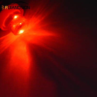 Coppia 2 Lampadine Led E10 Vite Miniatura Con 1 Colore Rosso 6V 12V 0 2w P - Foto 4