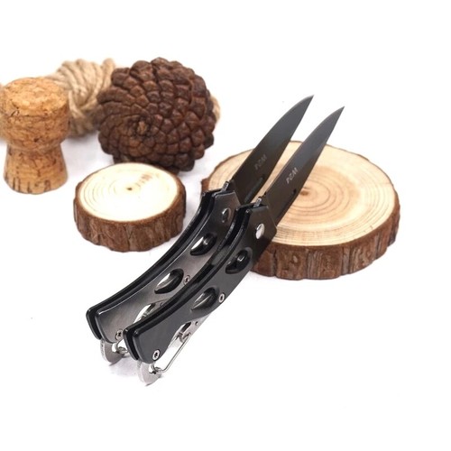 Coltello pieghevole tascabile 42a conforme campeggio outdoor mini coltello leggero compatto - Foto 23 di 24