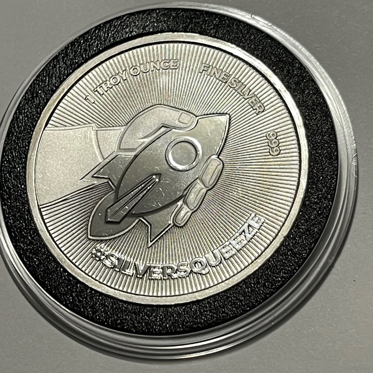 This Is The Way Wall Street Bets Coin 1 Troy Oz .999 Fine Silver Squeeze  Round | eBay