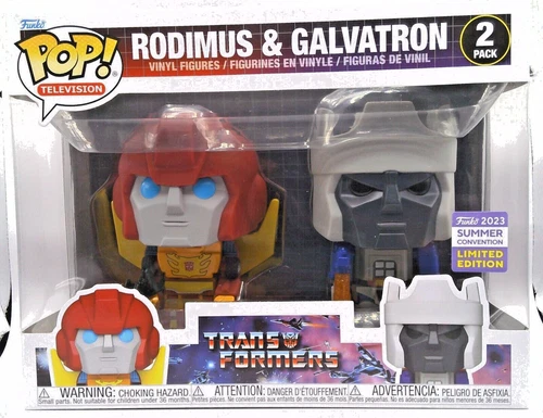 Funko Pop! Vinyl: Transformers - Rodimus & Galvatron - 2 Pack (SDCC) - GameStop