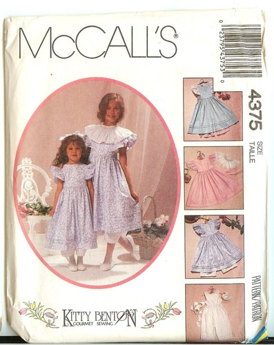 OOP McCalls Nähmuster Mädchen Kinder Kätzchen Benton besondere Momente Sie Bild - Bild 2 von 14