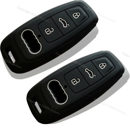 Car Key Fob Protective Cover Case for 2018 2019 Audi A6L A8L A6 A7 A8 Smart Key - Picture 3 of 5