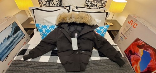 NEW LATEST GREY LABEL EDITION BLACK LADIES CANADA GOOSE CHILLIWACK XL JACKET - Picture 3 of 12