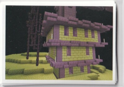 Panini Minecraft Treasure Sticker 2021 Nr. 184 Explore the End