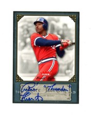 2006 Fleer Greats SP ANDRE THORNTON AUTO! “THUNDER” INSCRIBED