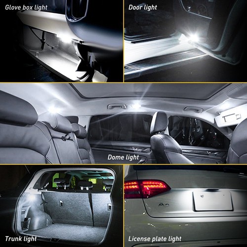 31MM 3175 DE3175 LED White Light Interior Dome Map License Plate Trunk Light US - Imagen 7 de 12