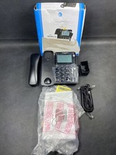 AT T CL2940 Corded Desk Phone Large Big Button Display Speakerphone Black