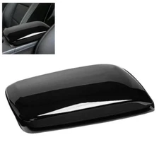 Gloss Black Center Armrest Storage Box Panel Trim Cover Fits 14-17 GLA CLA200