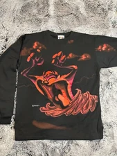 Vintage 1995 LOONEY TUNES USA TAZ & BUGS BUNNY Signal Artwear Style Warner bros.