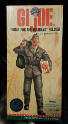 GI JOE Home For The Holidays Soldier - 1996 12'' African