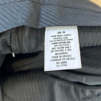 NEW NORDSTROM tech smart black pants sz 46. (90) | eBay