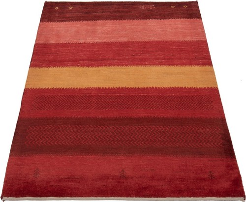 Loribaft 132x86 cm Handgeknüpfter Perserteppich Nomadic Orient Carpet Rug Modern - Bild 5 von 12