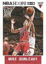 2015-16 Panini NBA Hoops #6 Mike Dunleavy Chicago Bulls NM Single